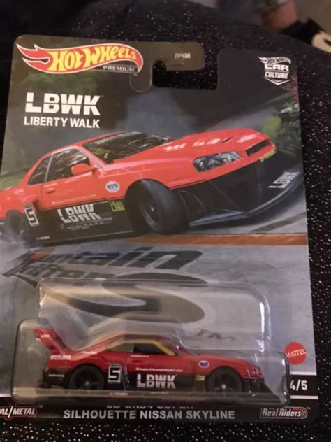 Hot Wheels Super Silhouette Nissan Skyline Lbwk Liberty Walk Car Culture Hcj Picclick Uk