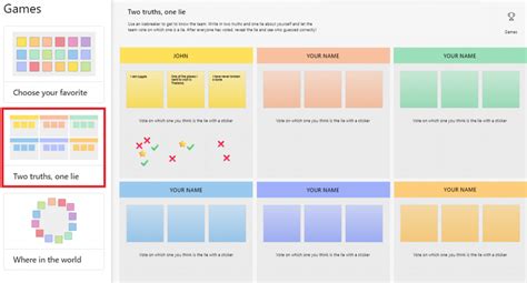 Teams Whiteboard Templates