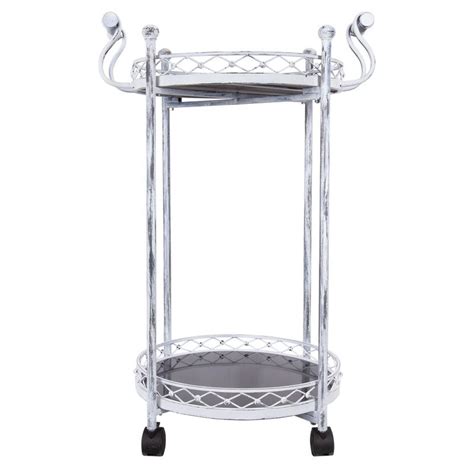 Столик сервировочний металлический на колесиках, 86см * 55см — цена ...