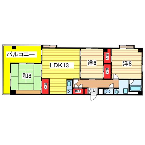 越後線 新潟駅 地上3階建て 築37年 新潟県新潟市中央区川端町6 10万円／3ldk 和8 洋8 洋6 Ldk13／8073