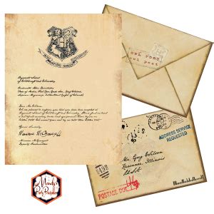 Printable Hogwarts Letterhead Free Infoupdate Org