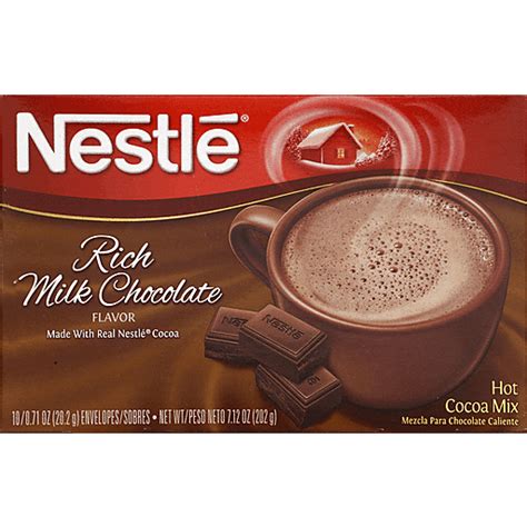 Nestle Rich Milk Chocolate Hot Cocoa Mix 10 Ct Northgate Market