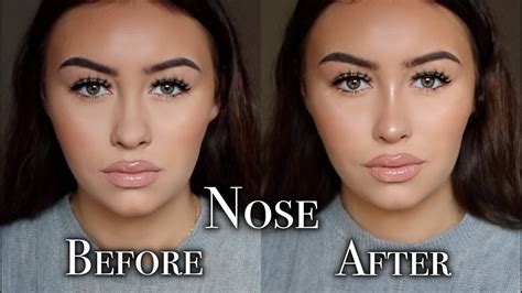 How To Fake A Nose Job With Contouring Paulinamary Youtube