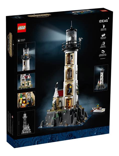 LEGO Ideas Motorized Lighthouse Keeps all the LEGO Ships Safe at Sea