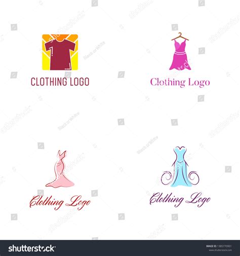 Clothing Logo Vector Design Template Stock Vector (Royalty Free ...