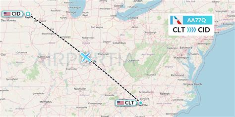 Aa Q Flight Status American Airlines Charlotte To Cedar Rapids Aal Q