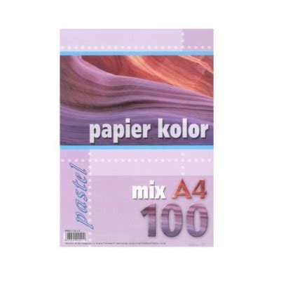 Papier Ksero Kolor Pastel Mix A Arkuszy P P C Cena