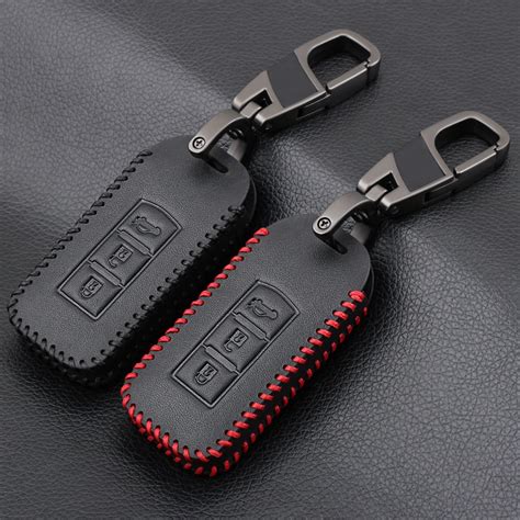 Llavero Remoto De Cuero Genuino Para Coche Funda De Cuero Para