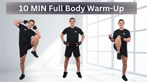 Easy Full Body Warm Up Workout Routine Perfect At Home Exercises For