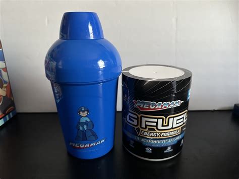 G Fuel Mega Man Collectors Box Ebay