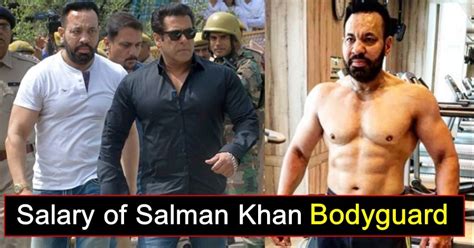 Meet Salman Khans Bodyguard ‘shera Do You Know His Full Salary The Youth