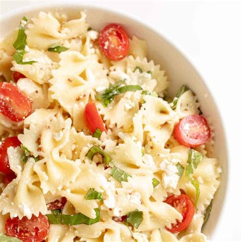 Light And Easy Pasta Salad Recipe Bow Tie Pasta Salad Julie Blanner