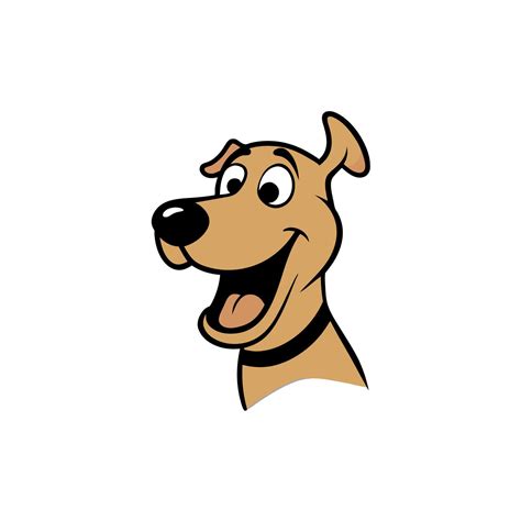 Black Mouth Cur dog laughs icon illustration 47391731 Vector Art at