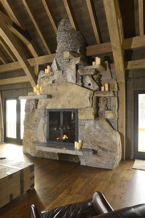 Natural Stone Fireplaces Adirondack Granite Mantles Hearths