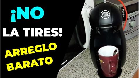 Reparar Cafetera De C Psulas No Sale Agua Nescaf Dolce Gusto Youtube