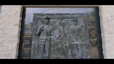 The Pennsylvania Anthracite Miners Memorial In Shenandoah Pa YouTube