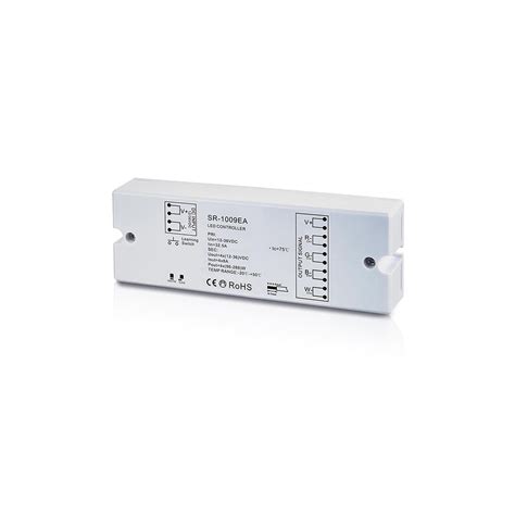 Controller PMW RGBW Dimmer 12 36V DC 4 Canali 8A Canale