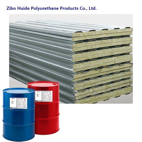 Polyurethane Fireproof Insulated Sandwich Panels Pir Pu Board Insulated