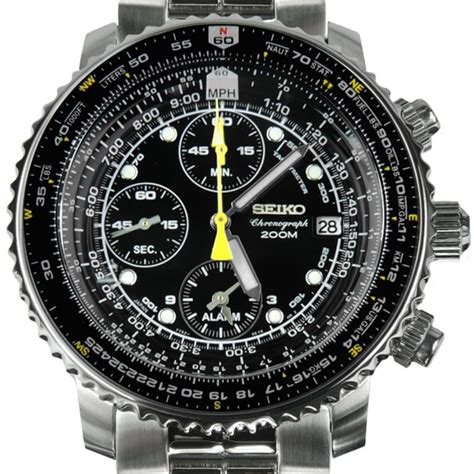 Seiko Flightmaster SNA411 SNA411P1 Aviation Pilot - Chronospride