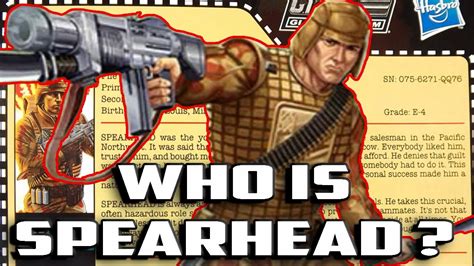 History And Origin Of GI Joe S SPEARHEAD And MAX YouTube