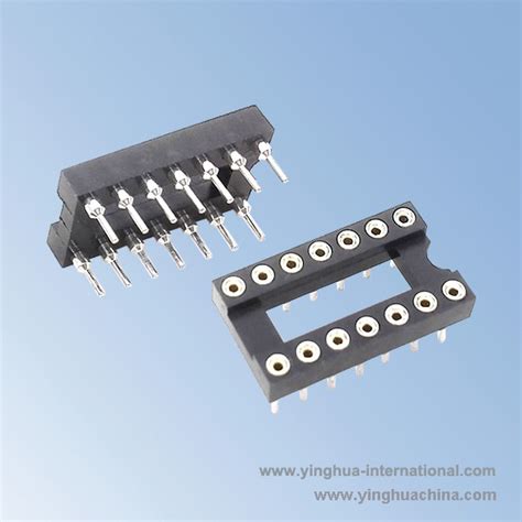 2 54 Machine PIn Socket Plastic High H3 0 L7 43 DIP Type IC Socket