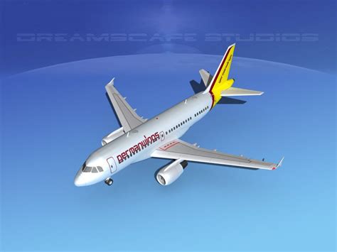 Airbus A Germanwings Modelo D Ds Unknown Dwg Dxf Lwo