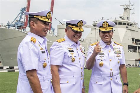 Sertijab Danpushidrosal Dan Pangkolinlamil ANTARA Foto