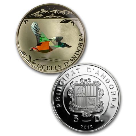 Buy 2012 Andorra 3-Coin Silver 5 Diners Prism Birds Proof Set | APMEX