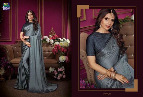 Vishal Prints D Amore Vol 13 Printed Fancy Fabric Sarees Collection At