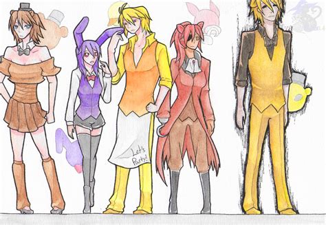 FNAF Genderbend Design Other Side By NightWitch14 On DeviantArt