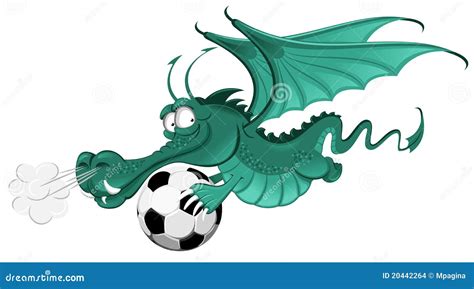 Green Dragon Soccer Stock Illustrations 104 Green Dragon Soccer Stock