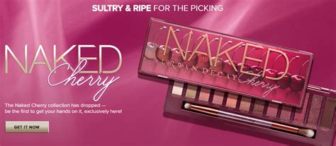 Naked Cherry kollekció Naked Cherry szemhéjpúder paletta Naked