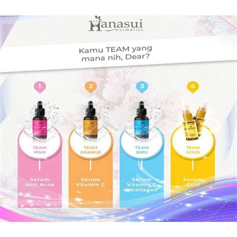 Jual Hanasui Serum Whitening Gold Vitamin C Vitamin C Collagen