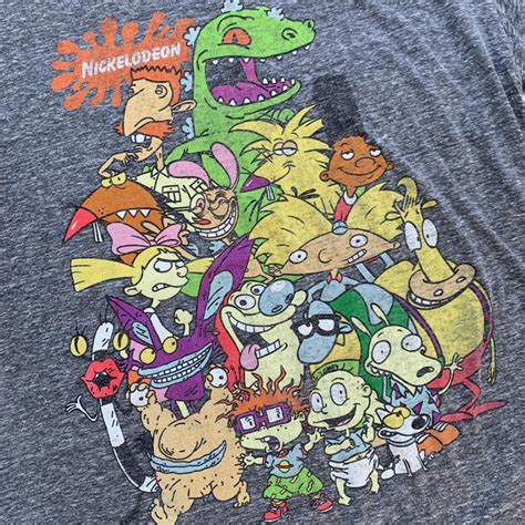 Nickelodeon 90s 00s Cartoons Shirt Size:... - Depop