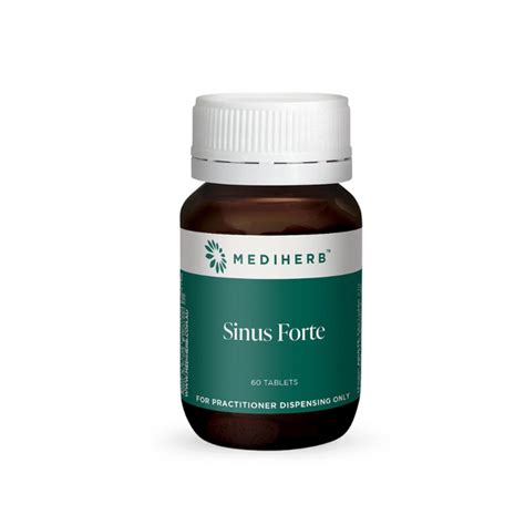 Mediherb Sinus Forte 60 Tablets Nutrimedica