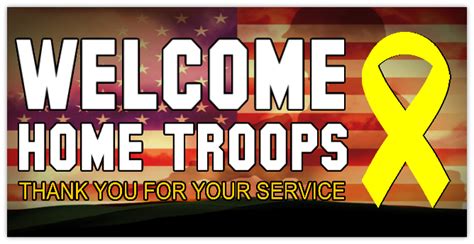 WELCOME HOME BANNER 104 | Welcome Home Banner Templates | Templates ...