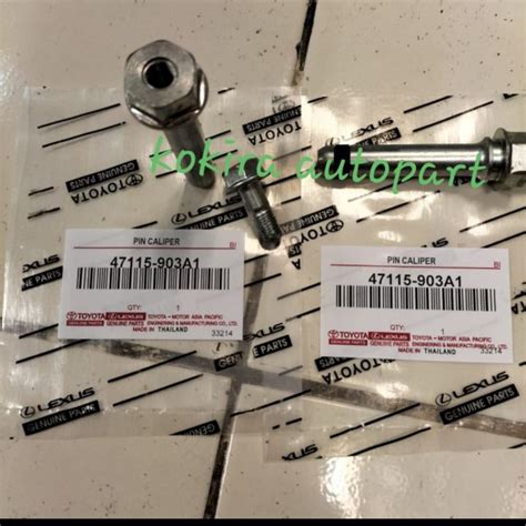 Pin Caliper Baut Caliper Toyota Innova Reborn Innova New Original