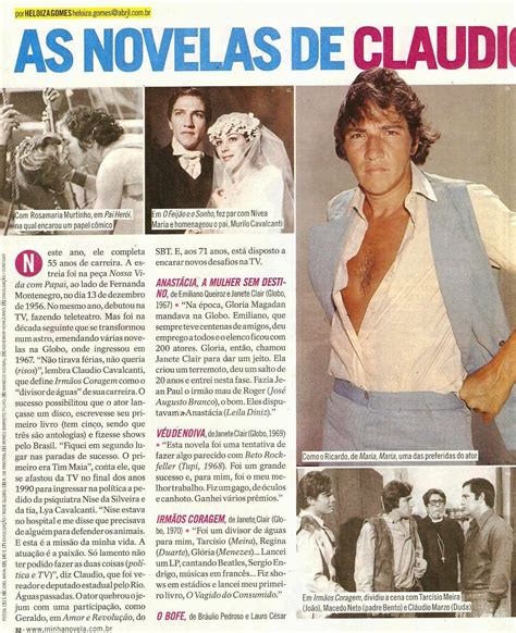esta postagem é uma homenagem ao grande ator claudio cavalcanti revista
