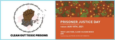 Aug Prisoner Justice Day Vines Art Festival