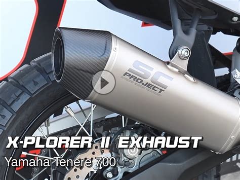 Yamaha Tenere 700 Mit Sc Project X Plorer Ii Exhaust Soundcheck