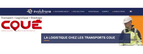 Article D Evolutrans Sur Notre Logistique Transports Cou