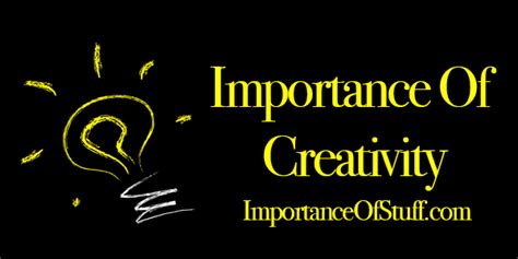 Importance Of Creativity Essay And Speech