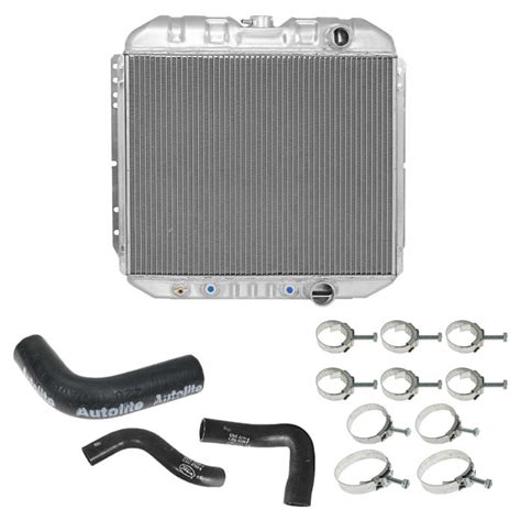 CJ Classics Mustang Performance Radiator Kit MaxCore Aluminum Type 340