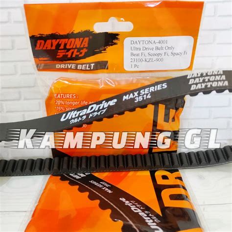 Jual Vanbelt V Belt Daytona Racing Beat Fi Scoopy Fi Spacy Fi Kzl Set