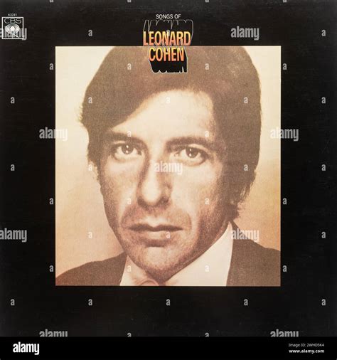 Songs Of Leonard Cohen Vinyl LP Record Album Cover Debut Album By