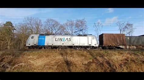 Lineas 186 455 Met De Volvo Trein YouTube