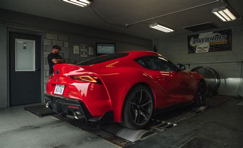 Toyota Supra puts down 339 horsepower and 427 lb-ft of torque at the ...