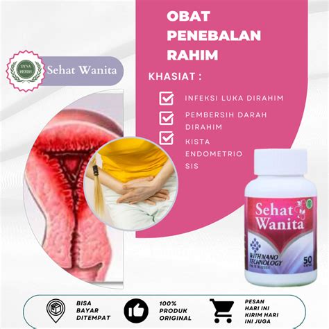 Jual Obat Penebalan Dinding Rahim Obat Polip Rahim Obat Infeksi Luka