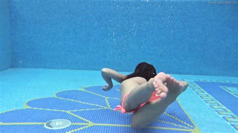 Hungarian Naked Sazan Cheharda Swimming Teasing