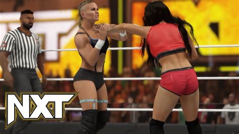 WWE 2K24 NXT ROXANNE PEREZ VS TIFFANY STRATTON VS IVY NILE VS FALLON